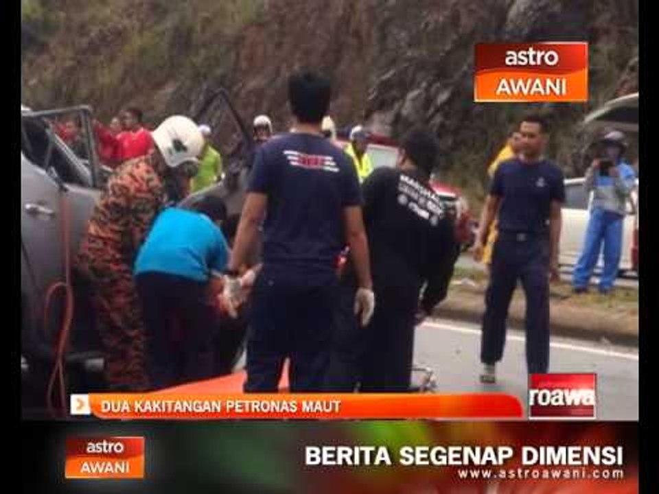 Dua kakitangan Petronas maut