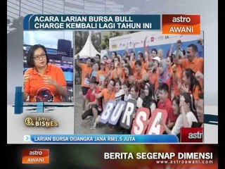 Larian Bursa Bull Charge dijangka jana RM1.5 juta