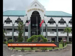 Ibu tunggal, rakan disyaki dera anak