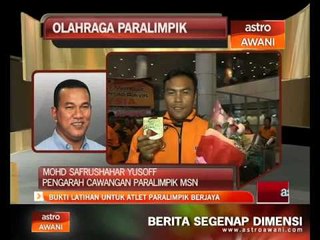 Bukti latihan untuk atlet paralimpik berjaya