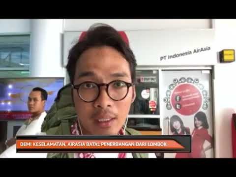 Demi keselamatan, Airasia batal penerbangan dari Lombok