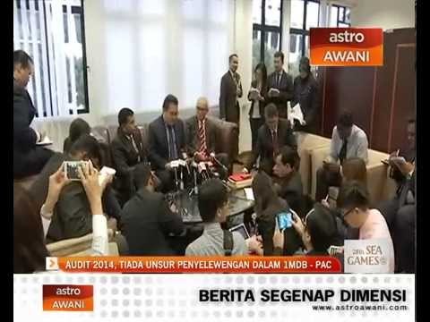 Audit 2014: Tiada unsur penyelewengan dalam 1MDB - PAC