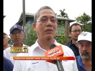 Pengundi bandar yakin dengan calon BN