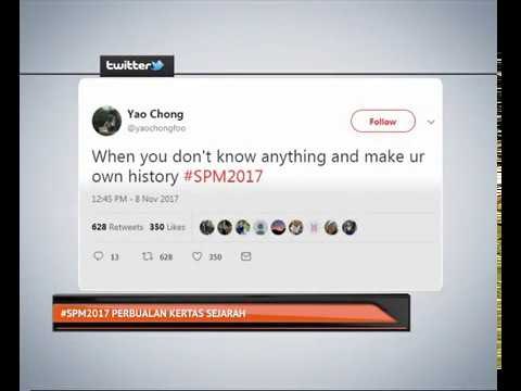 #SPM2017 perbualan kertas sejarah