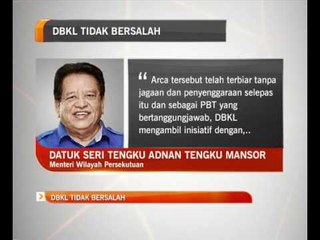 Arca Puncak Purnama: DBKL tidak bersalah