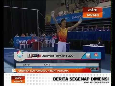 Sukan Sea 2015: Jeremiah Loo rangkul pingat pertama