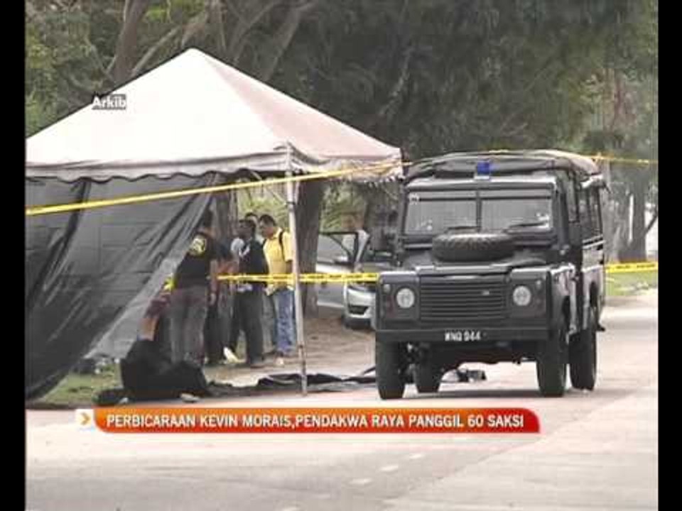 Perbicaraan Kevin Morais: Pendakwa raya panggil 60 saksi