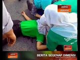 Lelaki kejam tikam bekas tunang diburu