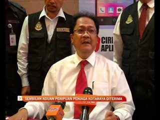 9 aduan termasuk 34 unit telefon bimbit dirampas