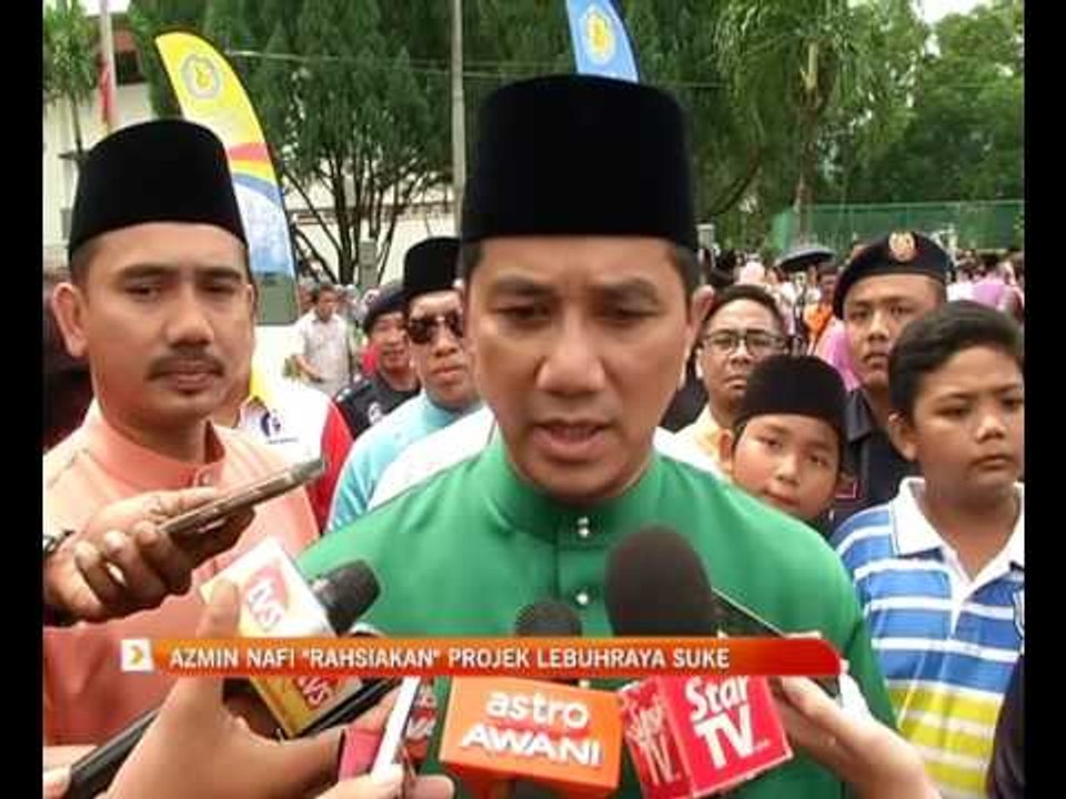 Azmin nafi "rahsiakan" projek Lebuhraya SUKE