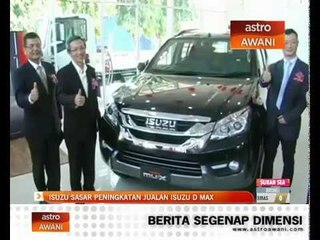 Isuzu sasar peningkatan jualan Isuzu D Max