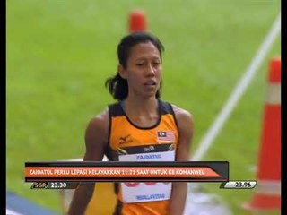 Zaidatul Husniah Zulkifli perlu lepasi kelayakkan 11.21 saat untuk ke Sukan Komenwel