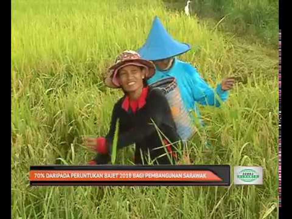 70% daripada peruntukan Bajet 2018 bagi pembangunan Sarawak