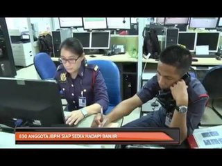 830 anggota JBPM siap sedia hadapi banjir