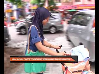 BR1M antara faktor peningkatan kebahagiaan rakyat Malaysia
