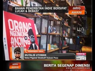 Terbitan Indie bersifat lucah & bebas? Reaksi Dubook Press