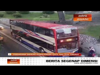 Prasarana sahkan kemalangan kecil bas dua tingkat