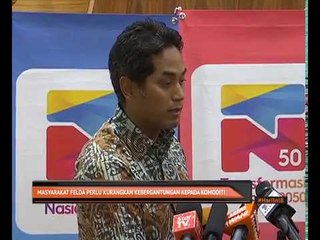Masyarakat FELDA perlu kurangkan kebergantungan kepada komoditi