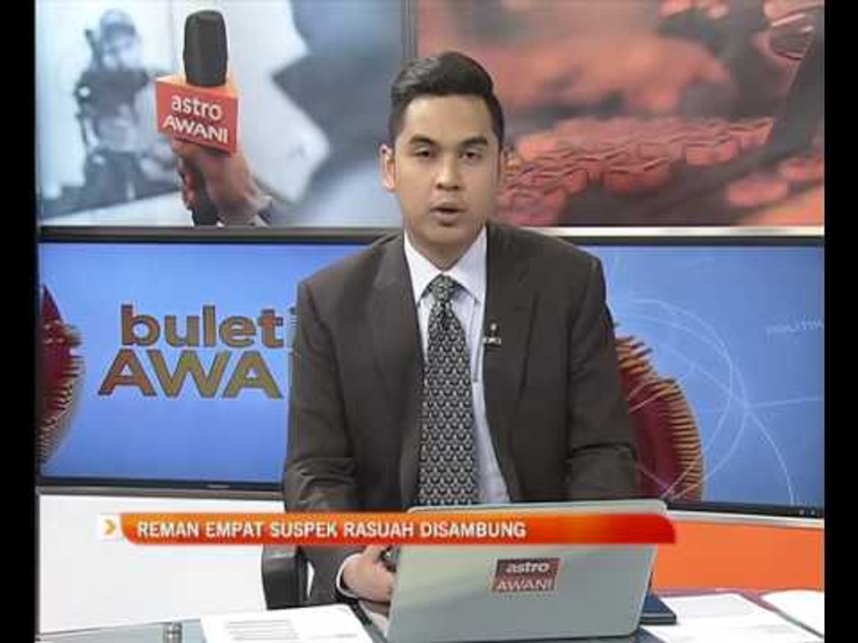 Reman empat suspek rasuah disambung