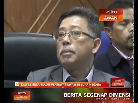 Kaji semula elaun penjawat awam di luar negara