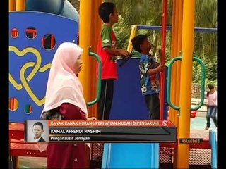 Kanak-kanak kurang perhatian mudah dipengaruhi