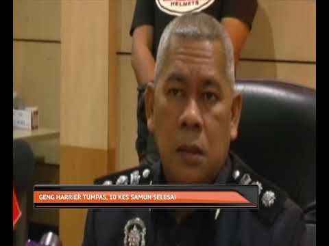 Geng Harrier tumpas, kenderaan curi dirampas