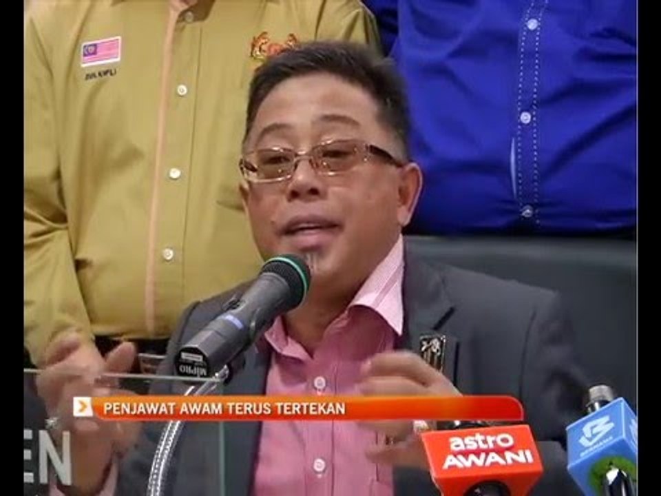 Penjawat awam terus tertekan