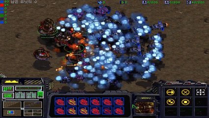 스타크래프트1 디바우러가 초당 10번씩 공격한다!? 애시드 디버프를 9채우는데 단 1초밖에 걸리지 않는다!!