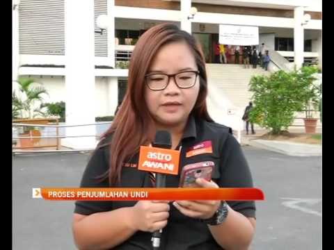 Proses penjumlahan undi DUN Bawang Assan