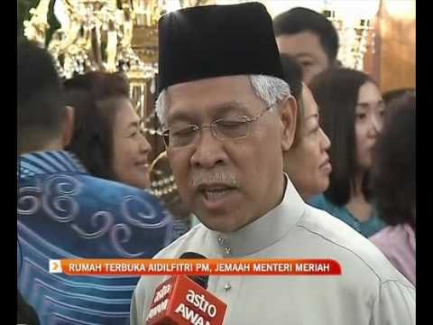 Rumah terbuka Aidilfitri PM, Jemaah Menteri meriah