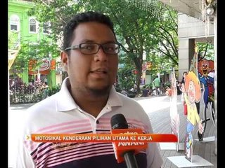 Motosikal kenderaan pilihan utama ke kerja