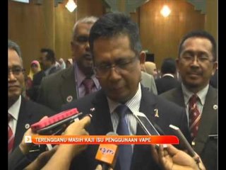 Terengganu masih kaji isu penggunaan vape