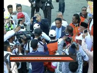 Nautical Aliya meneruskan pelayaran ke Chittagong