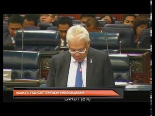 Industri francais tempatan menggalakkan