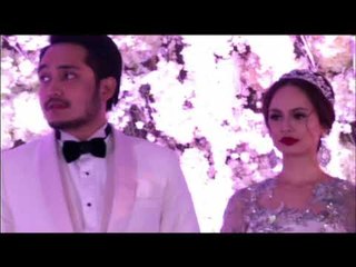 Resepsi Izara Aisah & Adib Khalid berjalan lancar