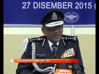 2,436 aduan diterima unit JIPS