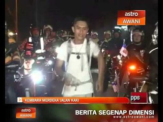 Kembara Merdeka jalan kaki