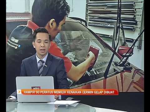 Hampir 90 peratus memilih kenaikkan cermin gelap dibuat