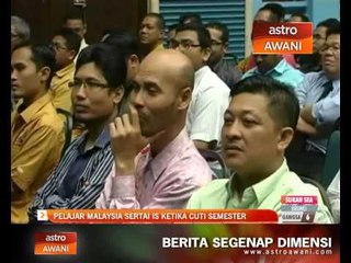 Pelajar Malaysia sertai IS ketika cuti semester