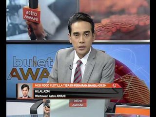 Misi Food for Flotilla tiba di perairan Bangladesh