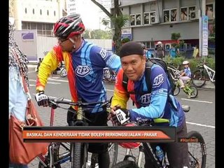 Basikal dan kenderaan tidak boleh berkongsi jalan - pakar
