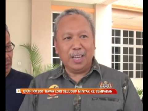 Upah RM100 bawa lori seludup minyak ke sempadan