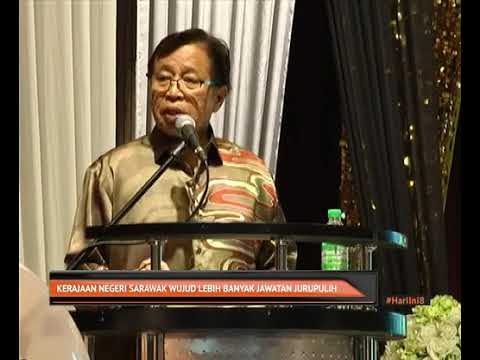 Kerajaan negeri Sarawak wujud lebih banyak jawatan jurupulih