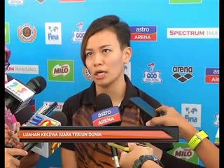 Luahan kecewa juara terjun dunia