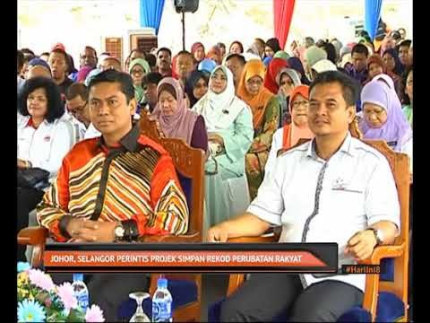 Johor, Selangor perintis projek simpan rekod perubatan rakyat