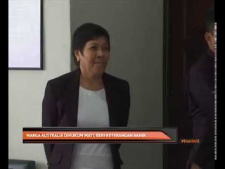 Warga Australia dihukum mati, beri keterangan akhir