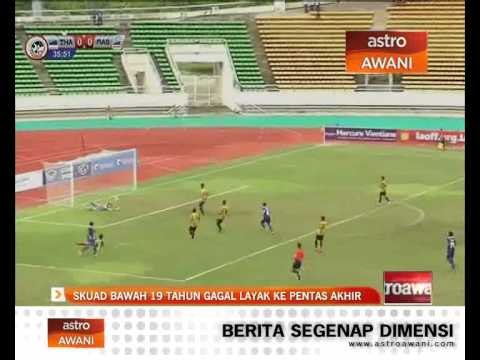 Skuad bawah 19 tahun gagal layak ke pentas akhir
