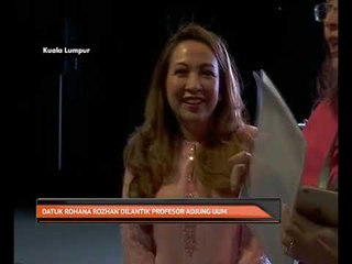 Datuk Rohana Rozhan dilantik Profesor Adjung UUM