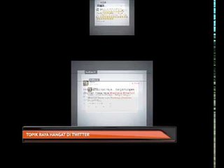 Topik raya hangat di Twitter