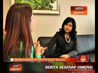 Ke arah sasaran 55 peratus wanita bekerja